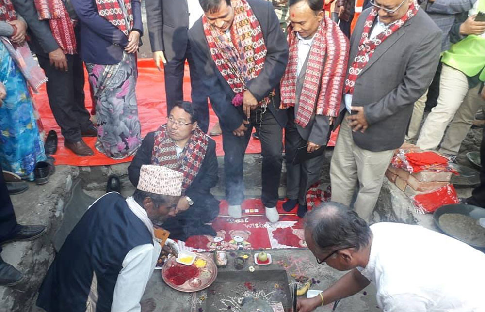भेरी-बबई आयोजनाको पावरहाउस निर्माण सुरु
