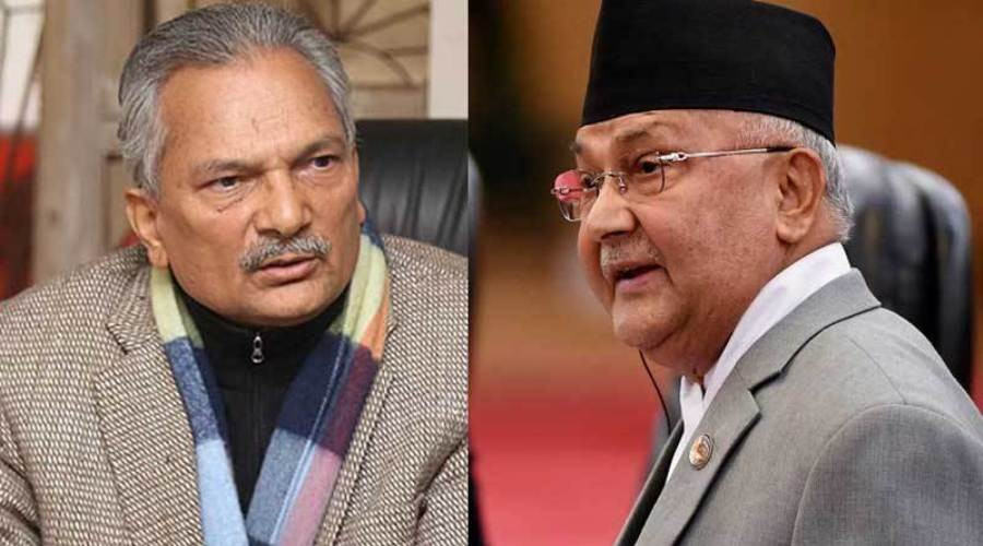 बाबुरामले ओलीलाई भने- 'प्रधानमन्त्रीज्यू ! संसदमा इँजार कसेर आउनुस्'