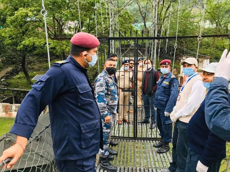 नेपाल-भारत सीमानाका झुलाघाट बन्द