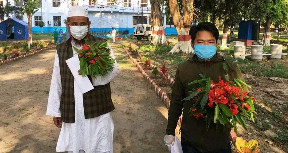 समाजसँग हार्दै कोरोना जित्नेहरू