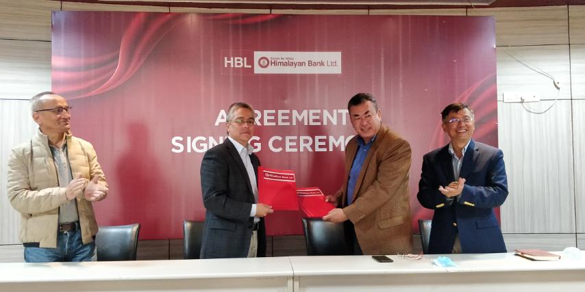 हिमालयन बैंक र इस्टर्न एजेन्सी प्रालिबीच सम्झौता