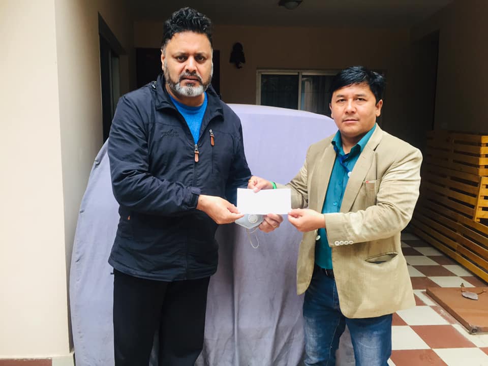 जुट्न थाल्यो फिल्म प्राविधिकलाई सहयोग