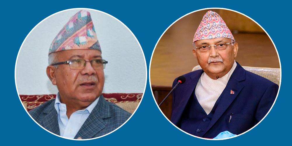 एमाले किचलो साम्य पार्न ओली–नेपाल संयुक्त वक्तव्यको प्रयास