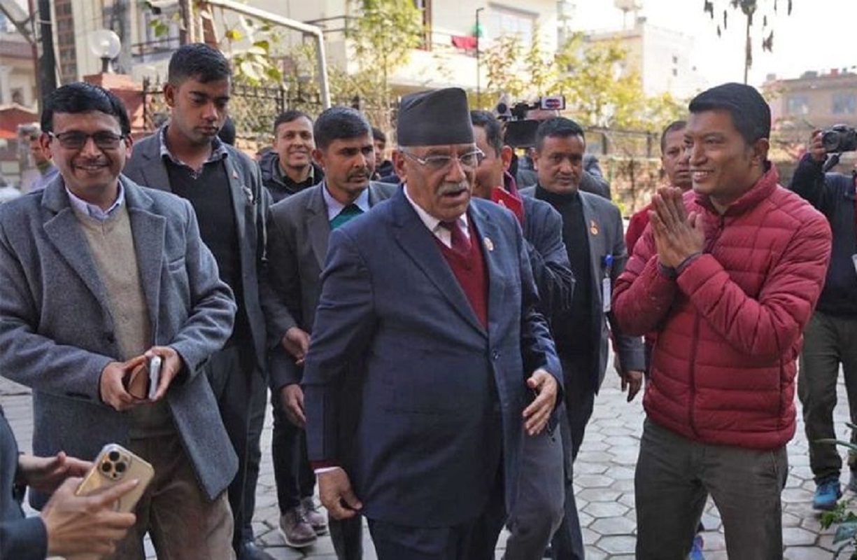 प्रचण्डलाई प्रधानमन्त्री बनाउन बहुमत सांसदको समर्थन