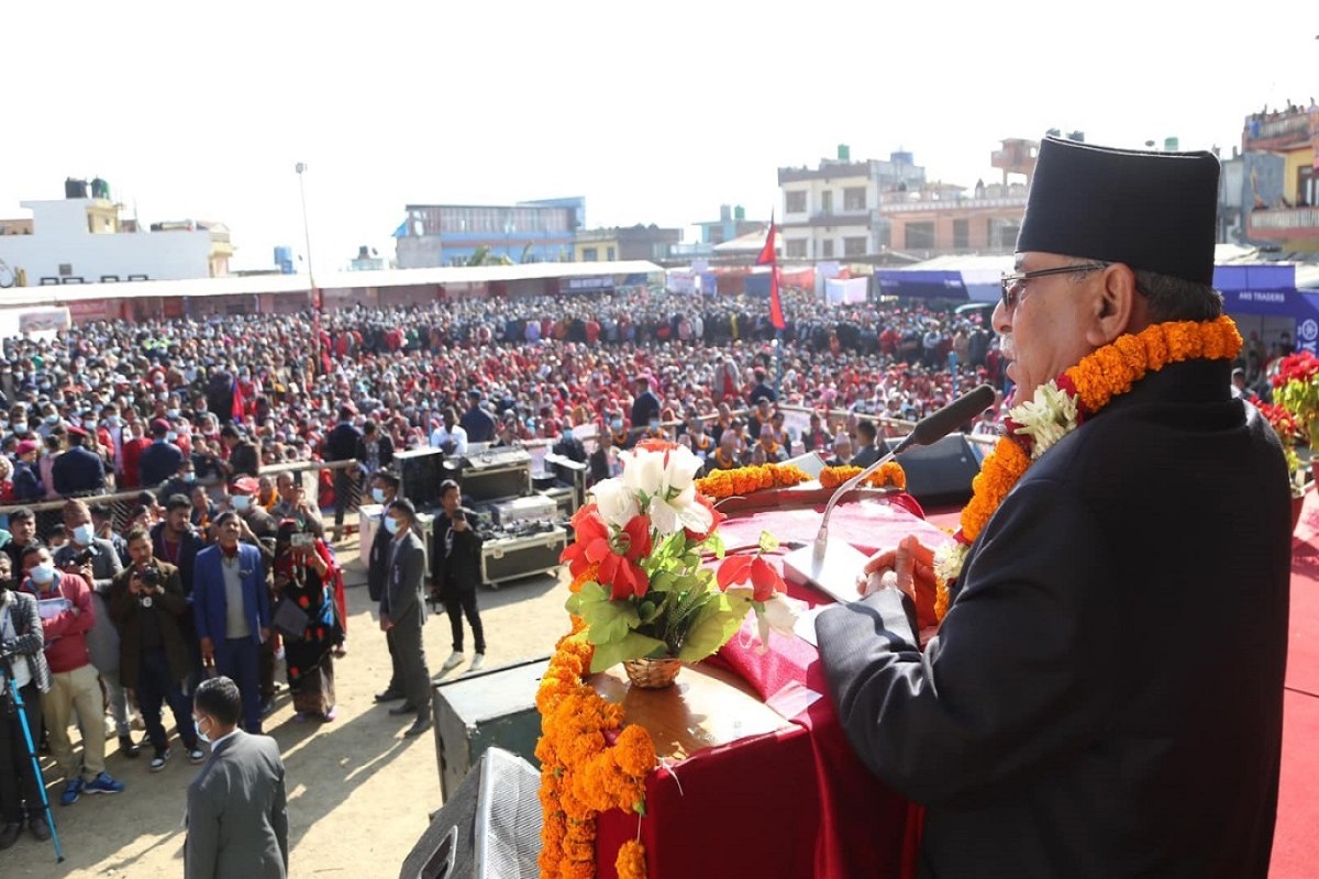 जिम्मेवारी र चुनौती थपिएको छ : प्रधानमन्त्री दाहाल