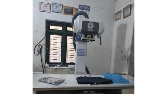दरवाङ स्वास्थ्य केन्द्रको एक्सरे मेसिन दुई महिनादेखि अलपत्र