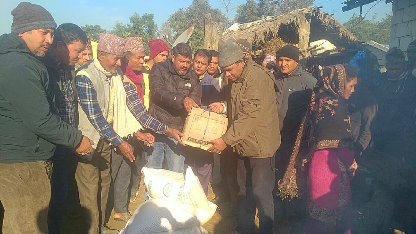 अर्जुनको परिवारलाई खाद्यान्न सहयोग, हत्यारालाई तत्काल कारबाही गर्न कांग्रेसको माग