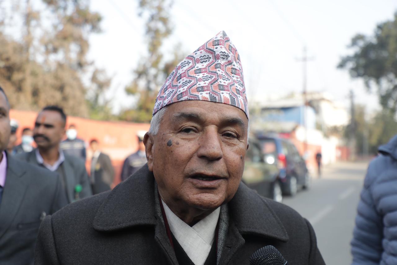 गठबन्धन बचाएर मुलुकको रक्षाका लागि देउवालाई समर्थन गरेँ : रामचन्द्र पौडेल