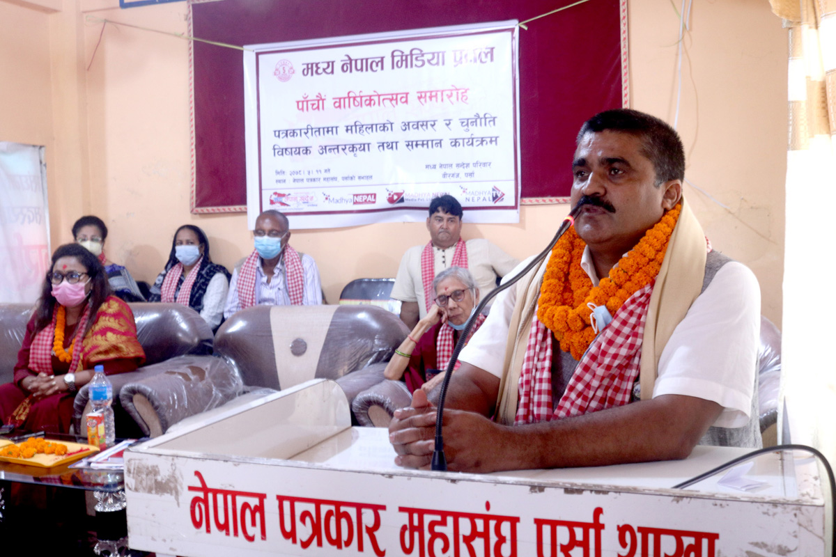 प्रदेश २ मा सञ्चार क्षेत्रलाई व्यवस्थित र समृद्ध बनाउछौं : सञ्चार मन्त्री साह