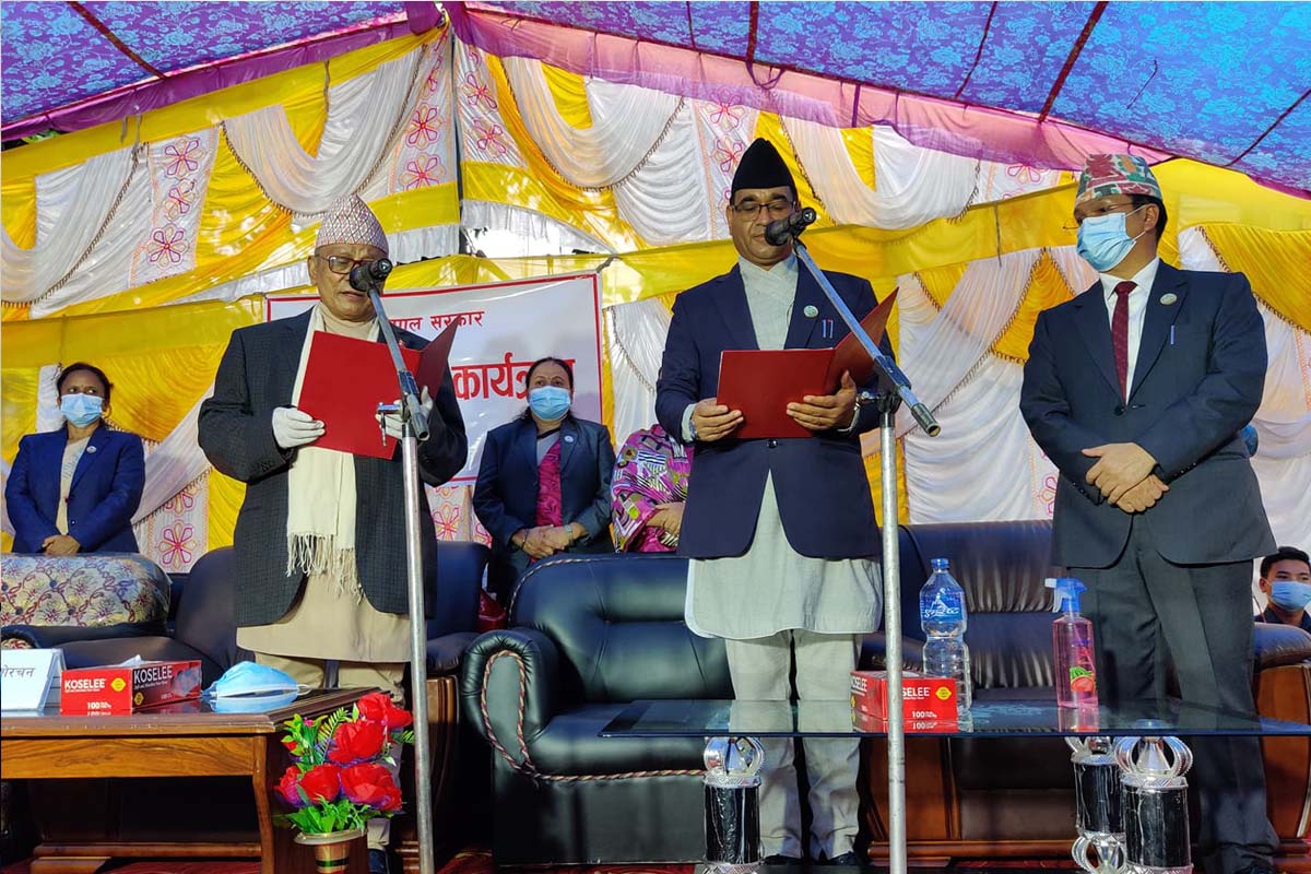 लुम्बिनीका मुख्यमन्त्रीको काँधमा ९ मन्त्रालय, मन्त्रिपरिषद्ले कहिले पाउँला पूर्णता?