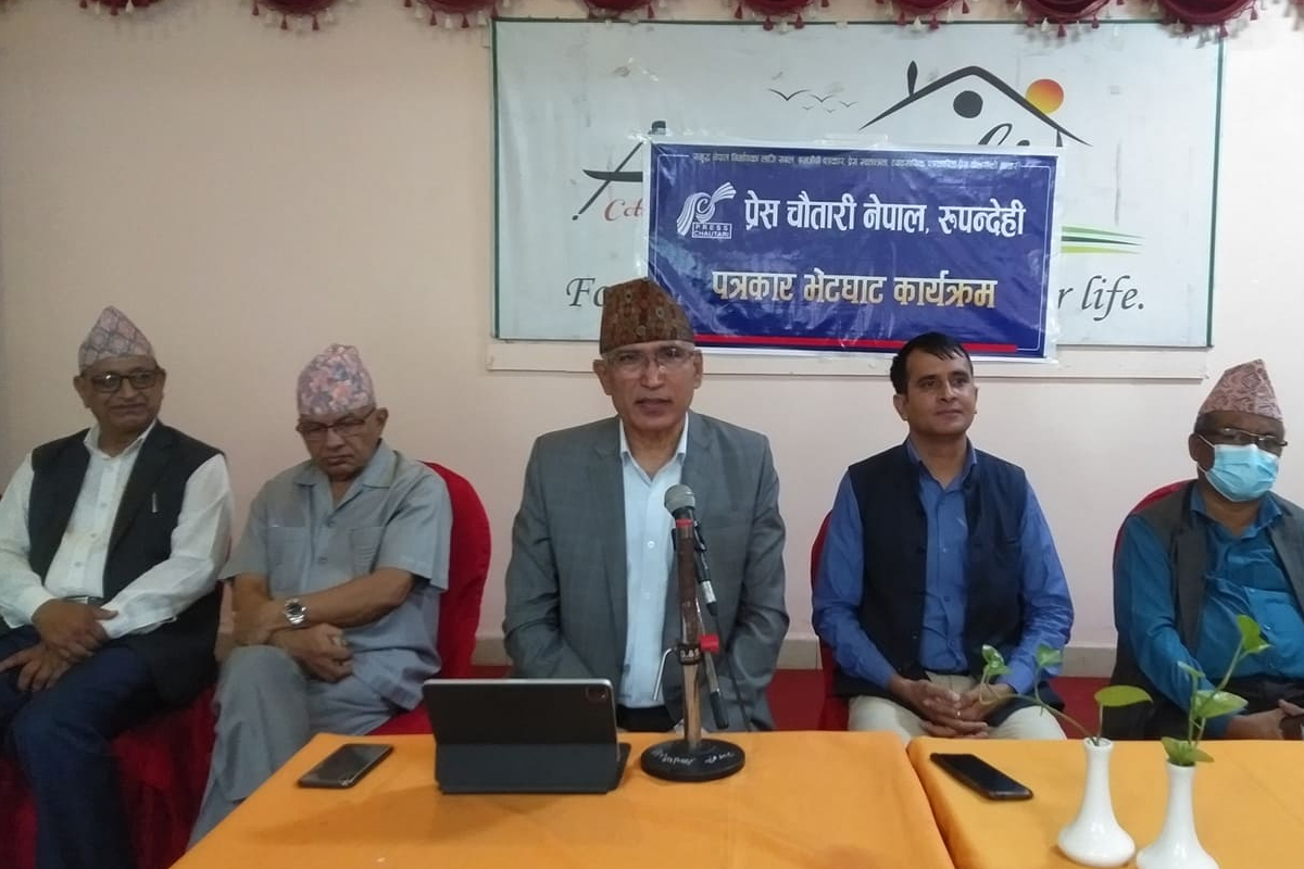 एमाले फुटेको होइन, सर्पले जस्तै काँचुली फेरेको हो : विष्णु पौडेल