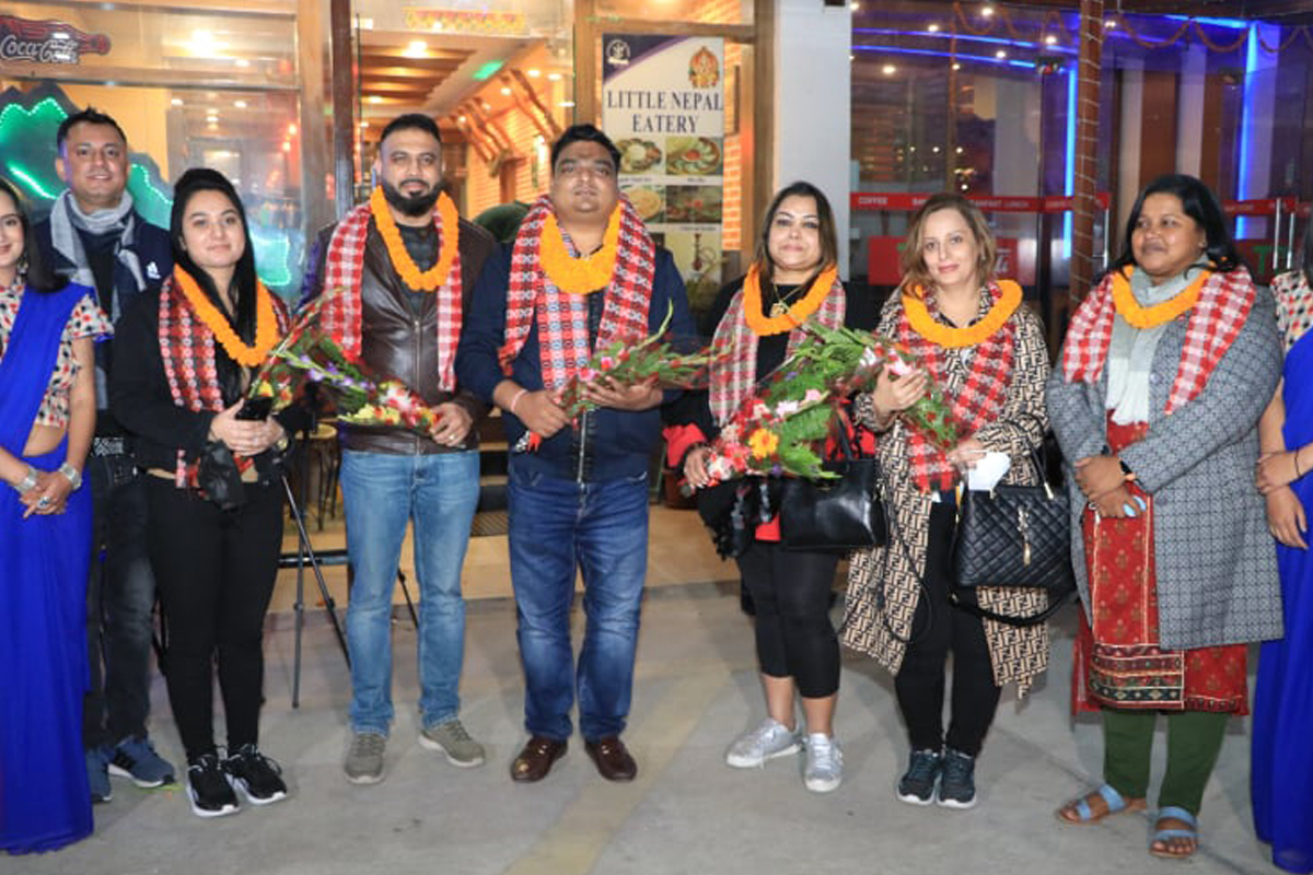 अन्तर्राष्ट्रिय कम्पनी ‘ब्लूचिप’ ले देखायो नेपाली फिल्म बनाउने इच्छा