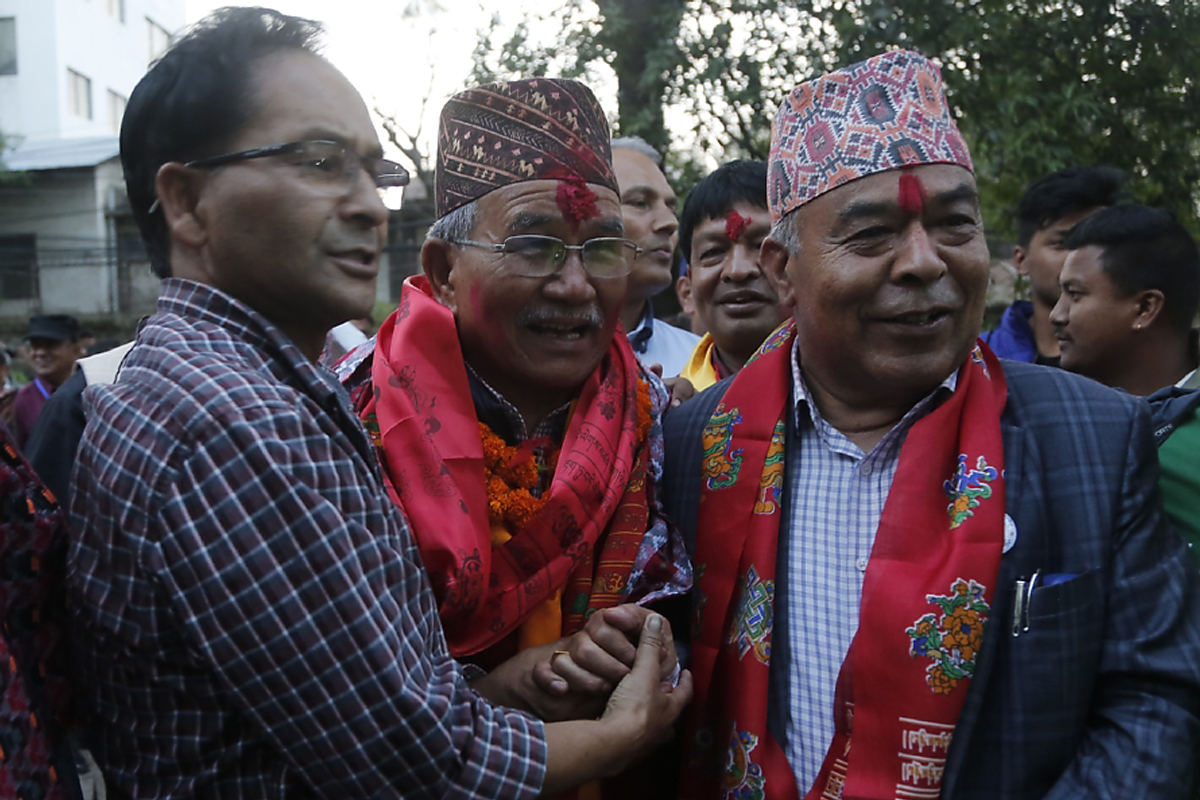 ललितपुरको मेयरमा चिरिबाबु निर्वाचित, हरिकृष्णले दिए बधाई