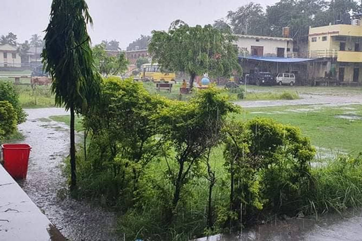 वर्षाका कारण विराटनगरको मतगणना प्रभावित