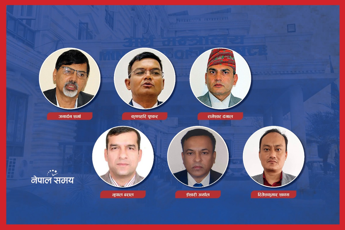 राजस्वमा दबाब परेका बेला मन्त्रालय 'रित्याएर' विदेश भ्रमणमा अर्थको टिम