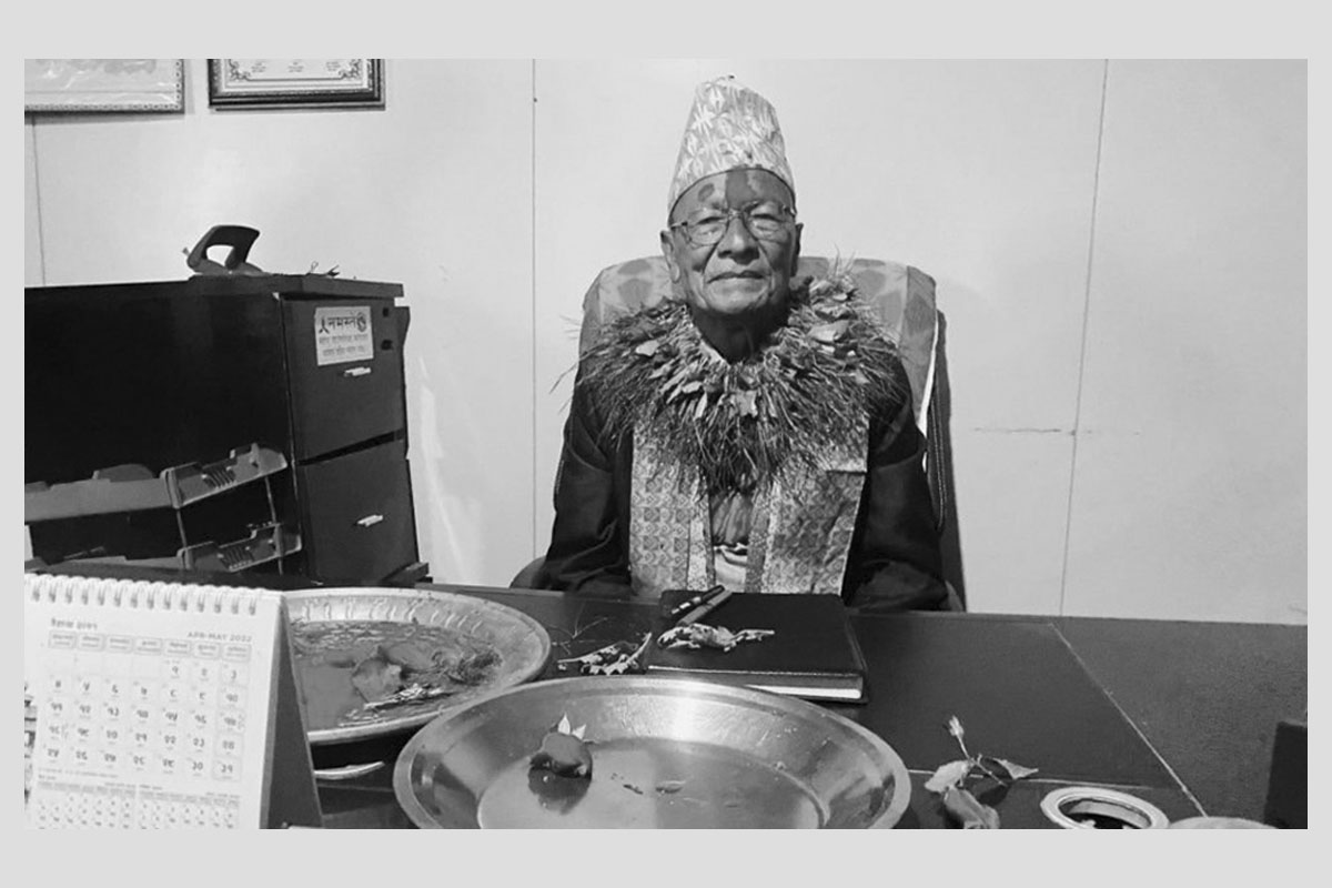 महाबु गाउँपालिकाका अध्यक्ष गुरुङको निधन