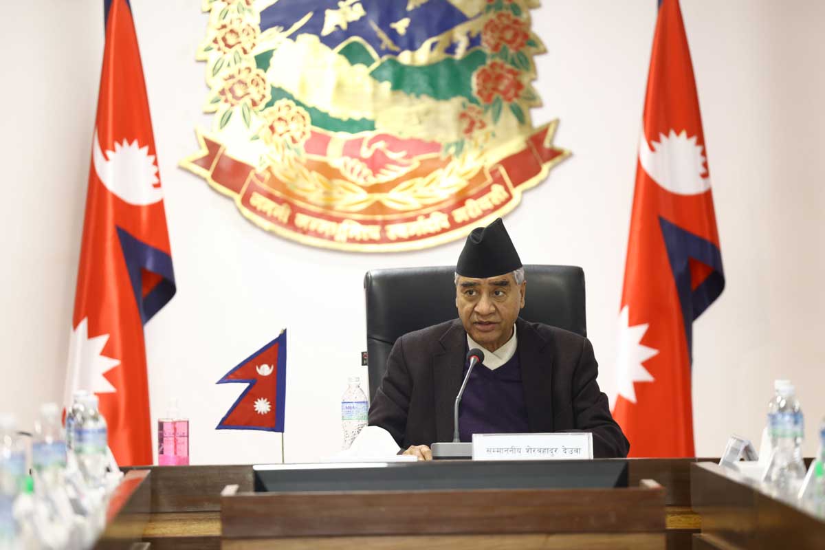 स्वास्थ्य मापदण्ड पालना नभए त्रिविका परीक्षा स्थगित गर्न देउवाको निर्देशन