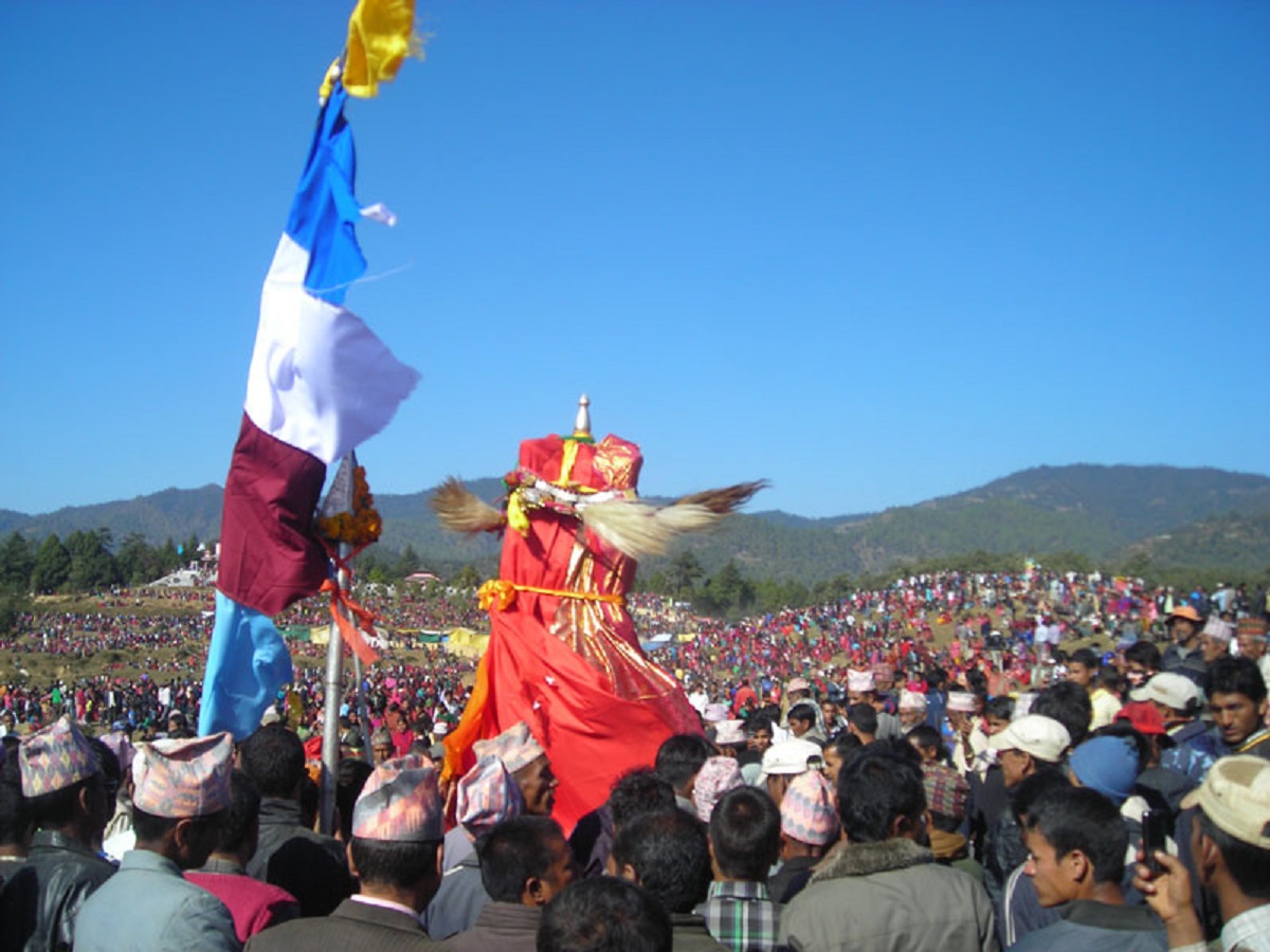 सुदूरपश्चिमका पहाडी जिल्लामा जात्राको रौनक