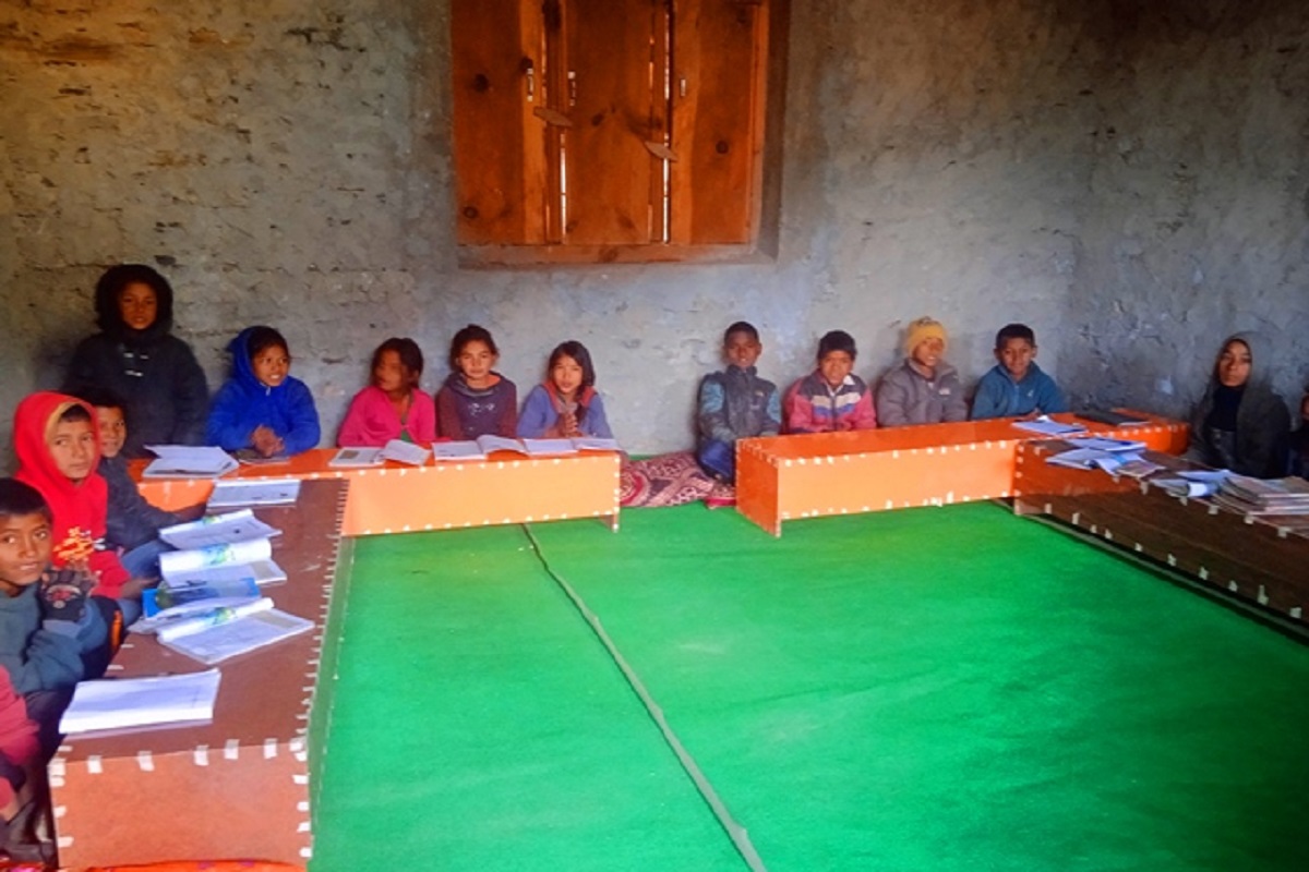 मुगुको मालिका आधारभूत विद्यालय : एउटै कोठामा १ देखि ५ कक्षासम्मको पढाइ