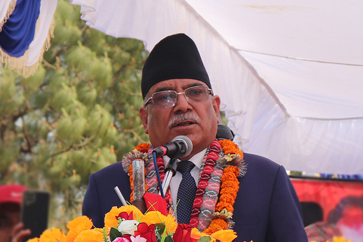 माओवादी अध्यक्ष प्रचण्ड आज जनकपुर आउँदै