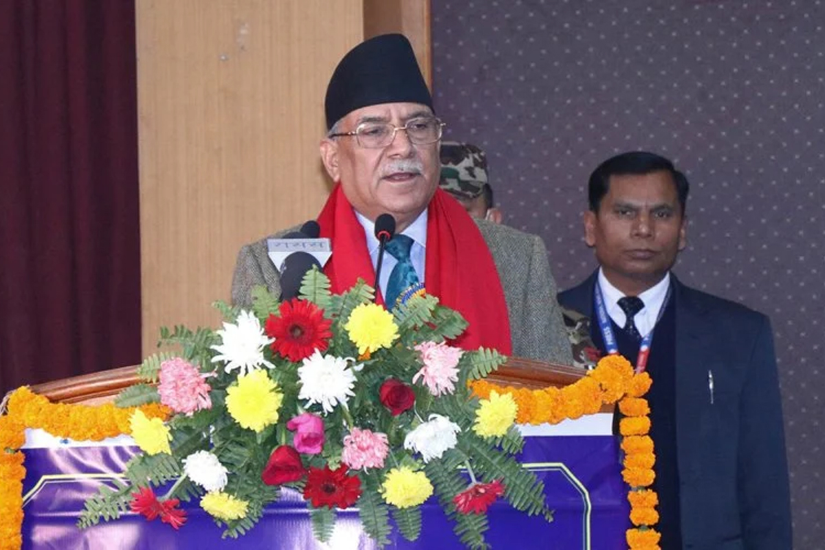 जनयुद्धका शहीदलाई राष्ट्रिय शहीद घोषणा गर्छौं : प्रधानमन्त्री दाहाल