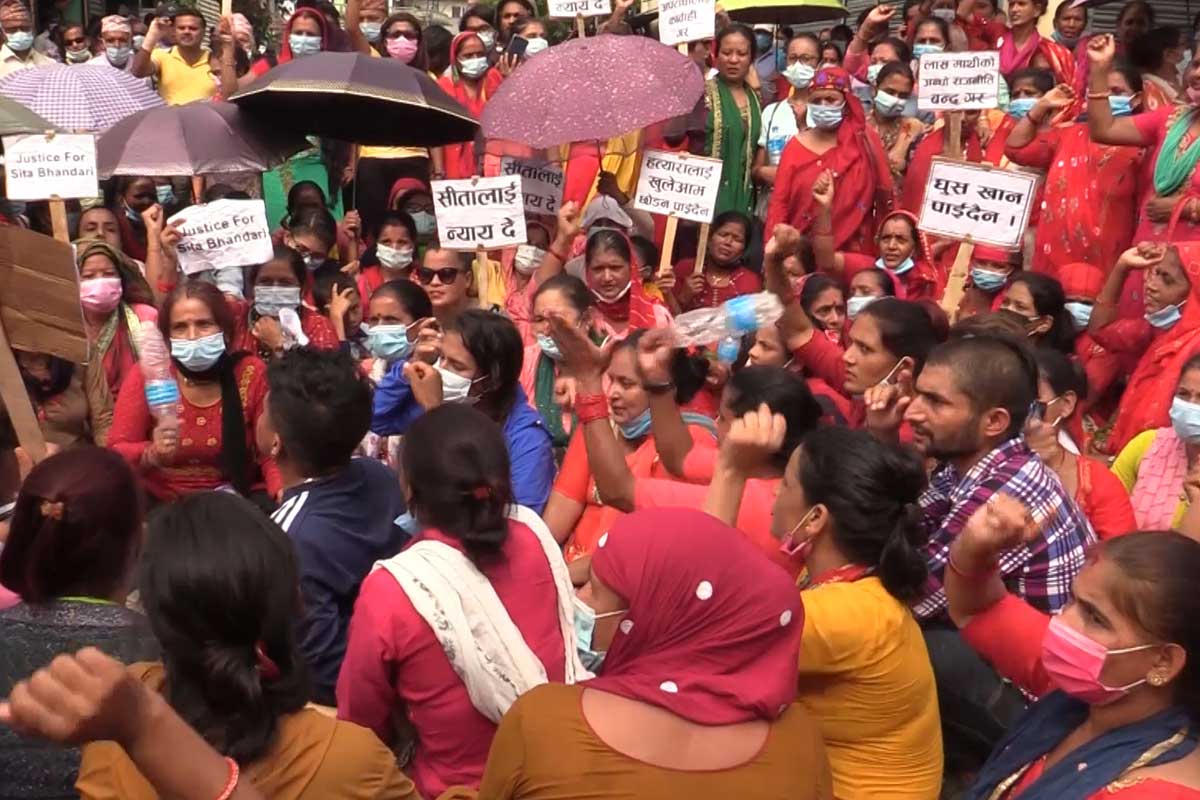 सिता भण्डारी मृत्यु प्रकरण: प्रहरी अनुसन्धानमा माइती पक्षको आशंका