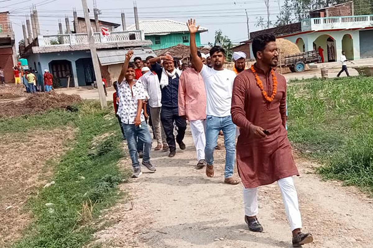 जब भोट माग्दामाग्दै ढले माओवादी उम्मेदवार